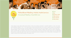 Desktop Screenshot of motherbloommidwifery.com